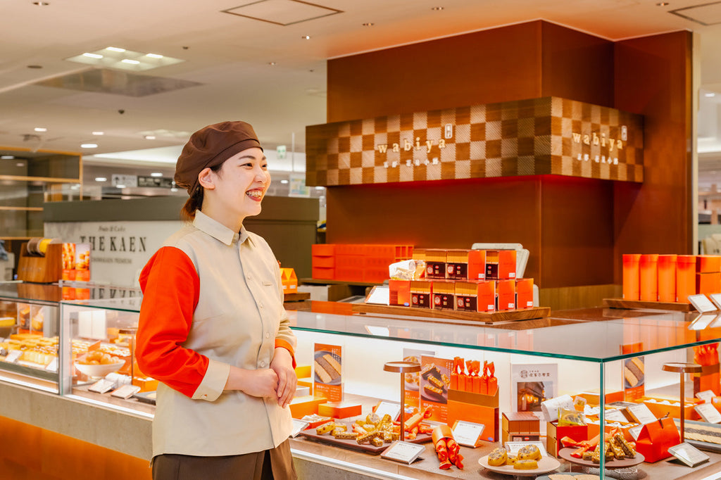 「菓子wabiya」の制服を作りました。