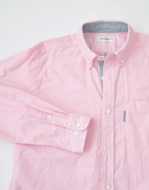 オックスフォードのラインシャツ