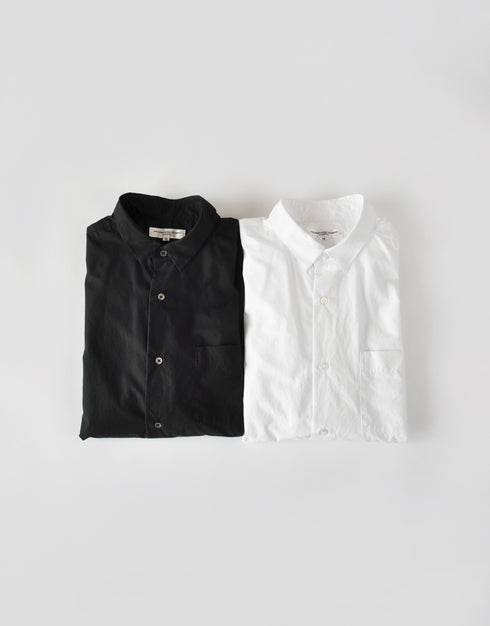 コットンブロードのミニREカラーシャツ