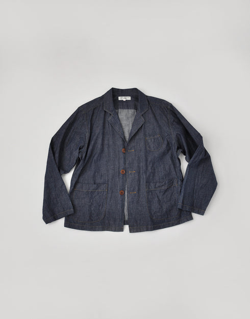 インディゴライトデニムのジャケット