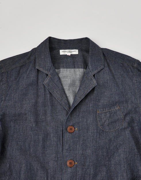 インディゴライトデニムのジャケット