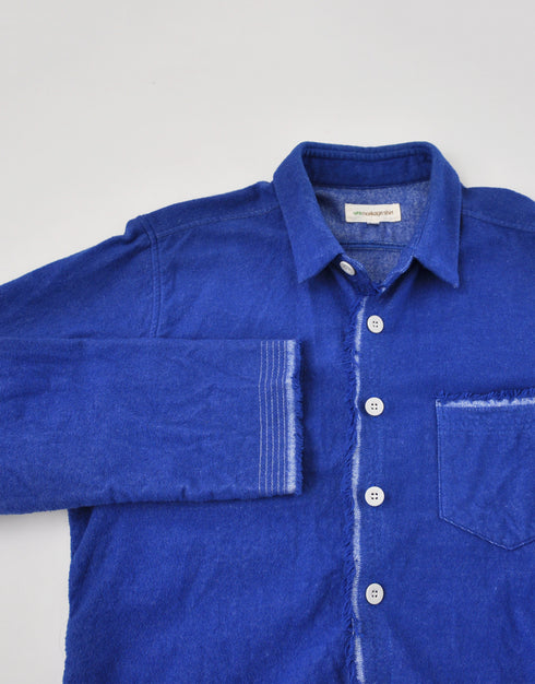 コットンネルツイルのウラモリカゲシャツ