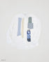 Light-oxford shirt with "DAI-HANE-KAFU-POKE"