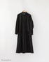 コットンウールの4ギャザーシャツドレス