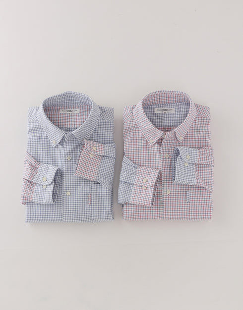 タッターソールの切替えシャツ