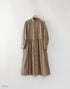 トレンチギャザーシャツドレス