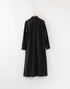 コットンウールの4ギャザーシャツドレス