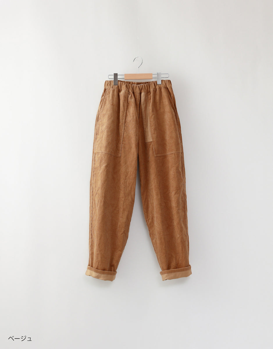 T/Cコーデュロイのバックラインパンツ – MORIKAGE SHIRT KYOTO