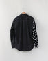 水玉の03パッチワークシャツ