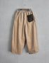 ストレッチコーデュロイのバルーンパンツ