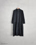 コットンウールの4ギャザーシャツドレス