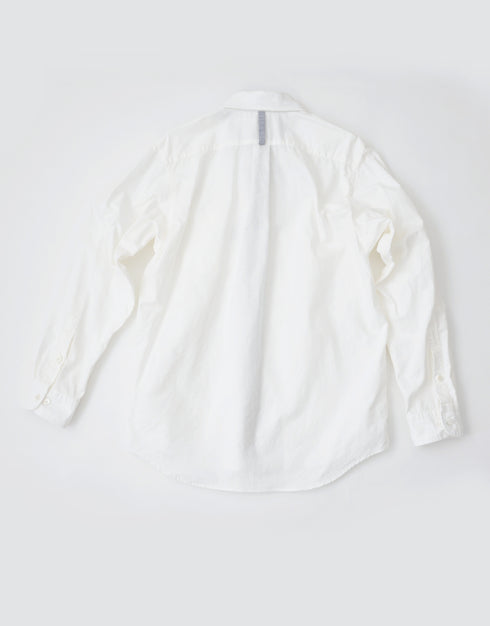 オックスフォードのラインシャツ