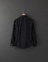 コットンブロードのネックギャザーシャツ