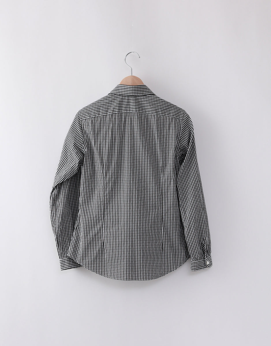 パターンドフリルシャツ – MORIKAGE SHIRT KYOTO