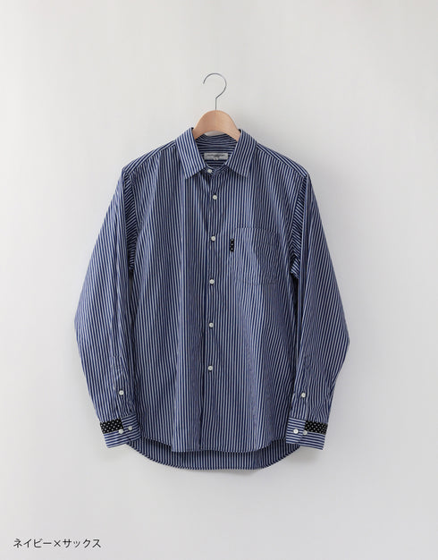 袖口ラインシャツ