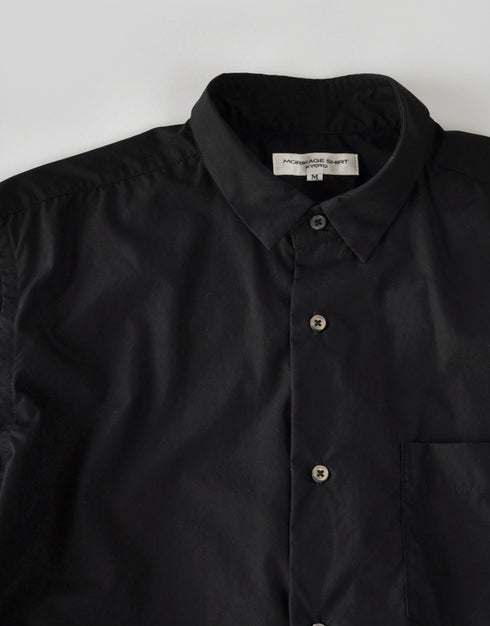 コットンブロードのミニREカラーシャツ