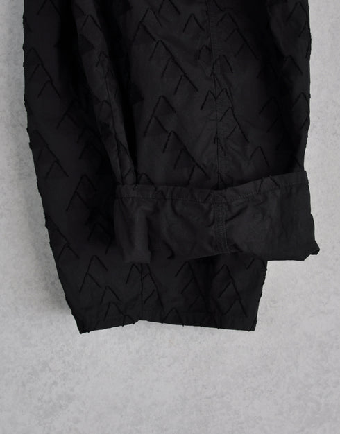 三角カットジャカードのバルーンパンツ