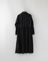 コットンウールのギャザーシャツドレス
