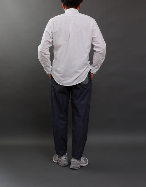 オックスのスタンダードボタンダウンシャツ