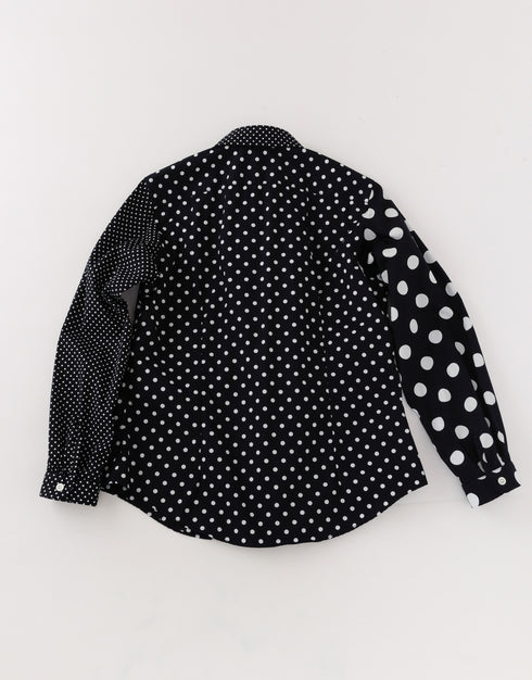 03パッチワークフリルシャツ