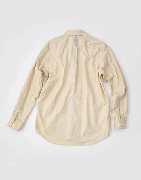 オックスフォードのラインシャツ