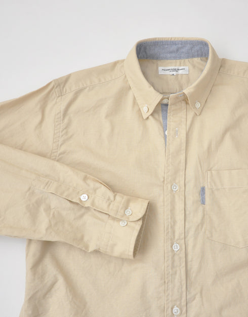 オックスフォードのラインシャツ