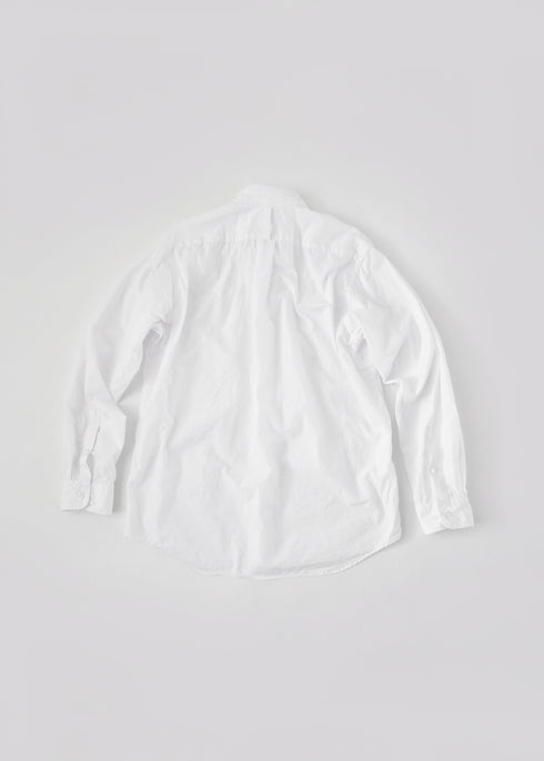 コットンブロードのミニREカラーシャツ