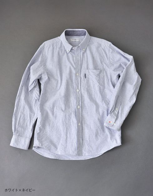 オックスフォードのボタンダウンシャツ