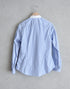 Stand-up collar gathered shirt