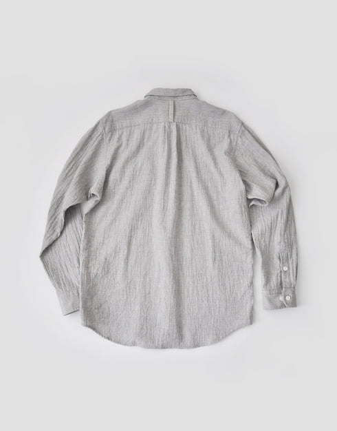 ダブルクロスのミニレギュラーカラーシャツ