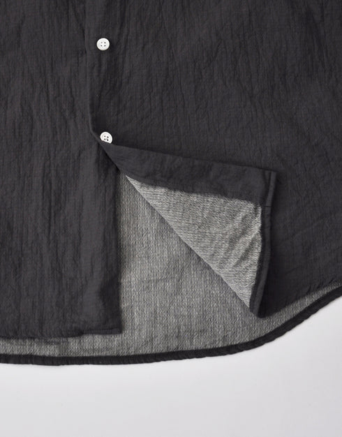 ダブルクロスのミニレギュラーカラーシャツ