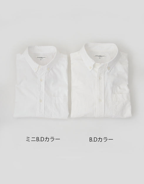 コットンブロードのミニB.Dシャツ