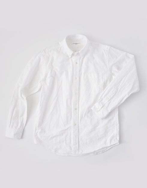 オックスのスタンダードボタンダウンシャツ