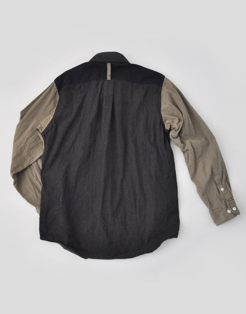 ピケの03パッチワークシャツ