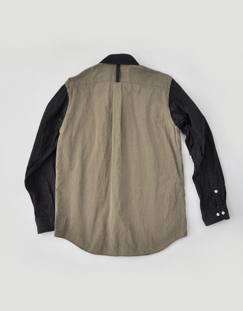 ピケの03パッチワークシャツ