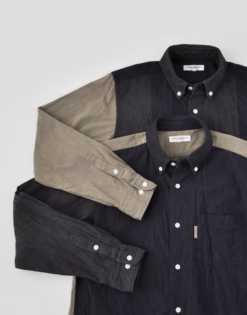 ピケの03パッチワークシャツ