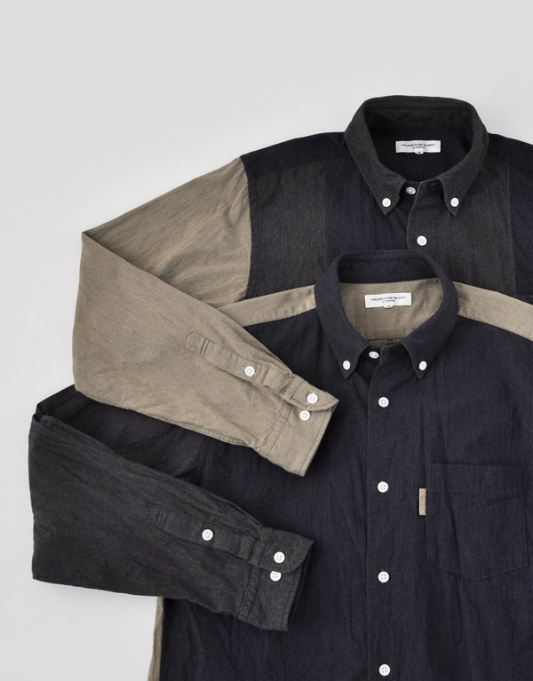 ピケの03パッチワークシャツ