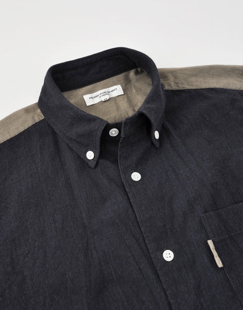 ピケの03パッチワークシャツ