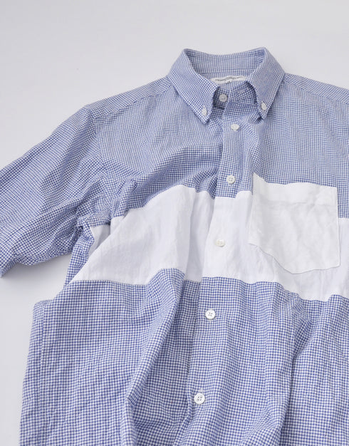 シボライトオックスの切替シャツ