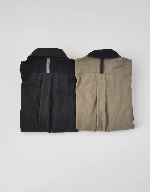 ピケの03パッチワークシャツ