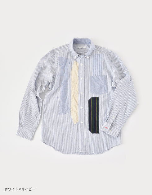 オックスのダイハネカフポケットシャツ