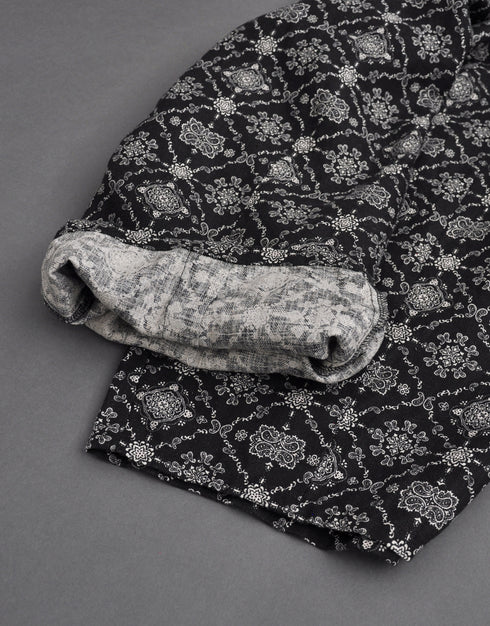 リネンのバルーンパンツ