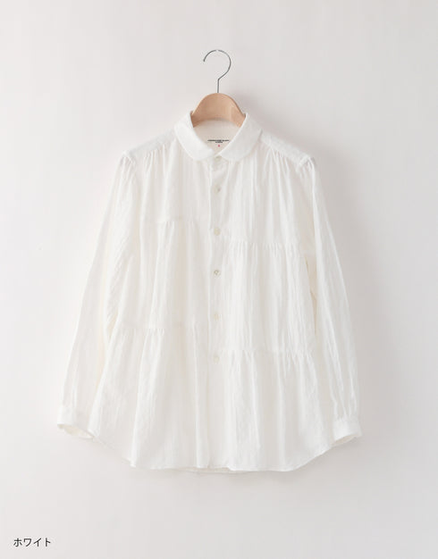 6ギャザーシャツ