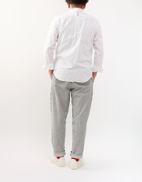 ヒッコリーのパッチワークパンツ