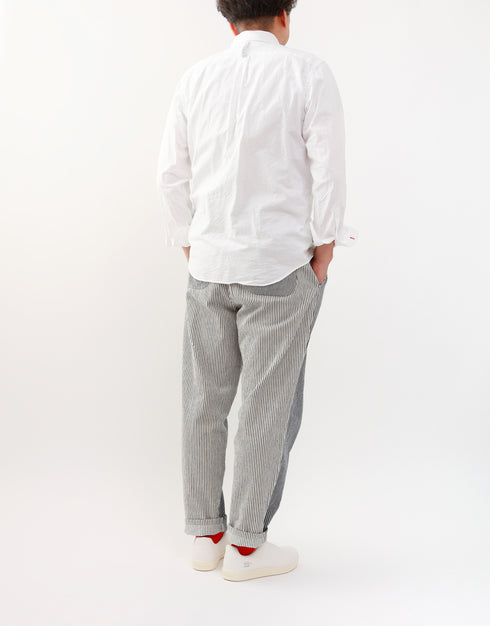 ヒッコリーのパッチワークパンツ