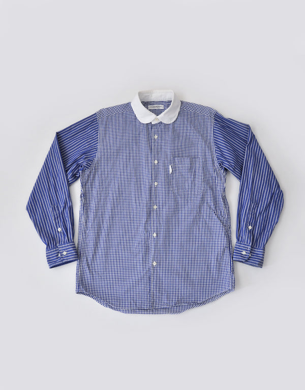 パッチワーククレリックシャツ