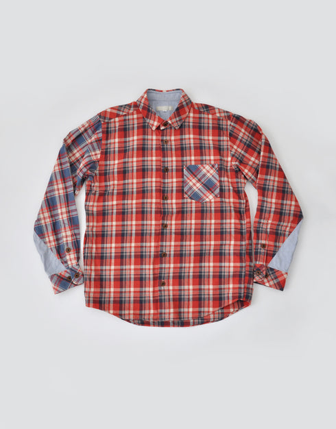 ネルマドラスのガゼットシャツ