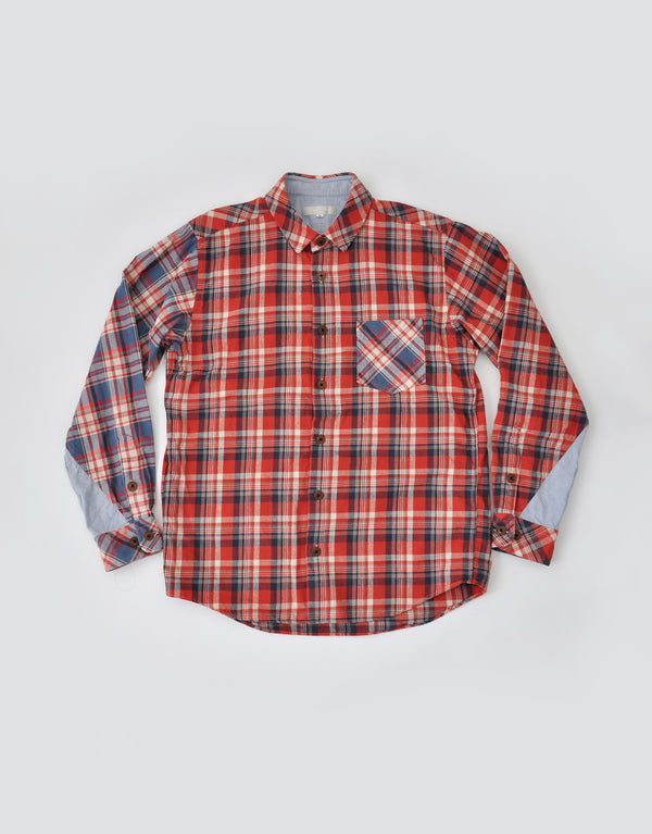 ネルマドラスのガゼットシャツ