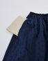 ネイビージャガードのパッチワークスカート