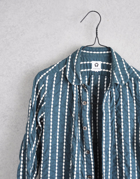 coccaコラボシャツワンピース